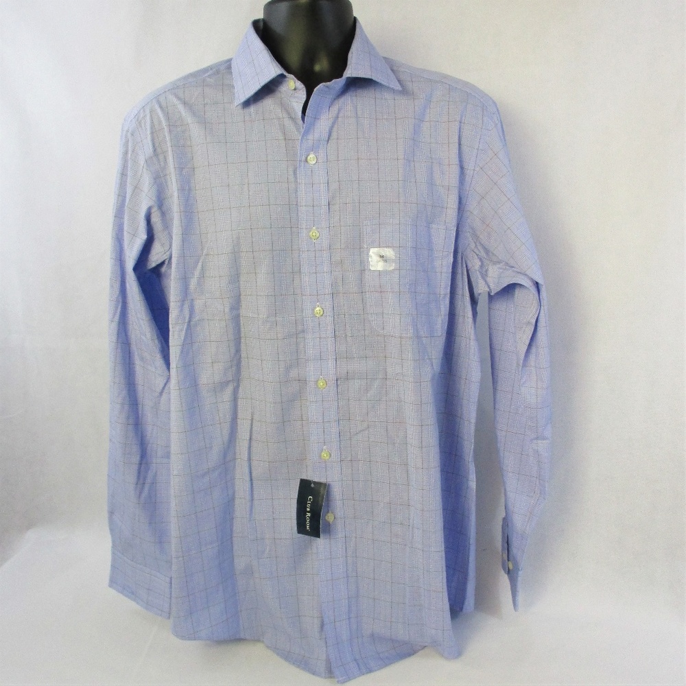 Club Room Mens Slim Fit Oxford Dress Shirt